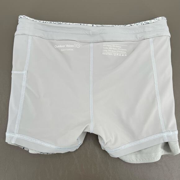 Outdoor Voices LightSpeed Skort Dove Frost Gray Blue Exercise Athletic Skirt S - Picture 9 of 16
